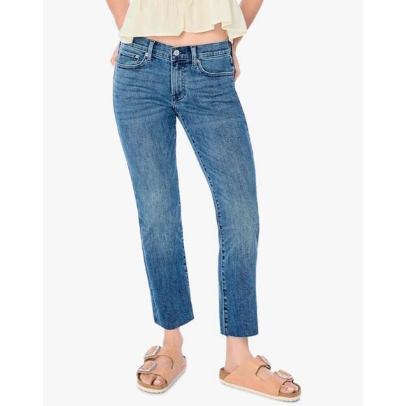 Lucky Brand Denim Sweet Crop Jeans Medium Wash Size 6 or US 28 - Picture 11 of 12